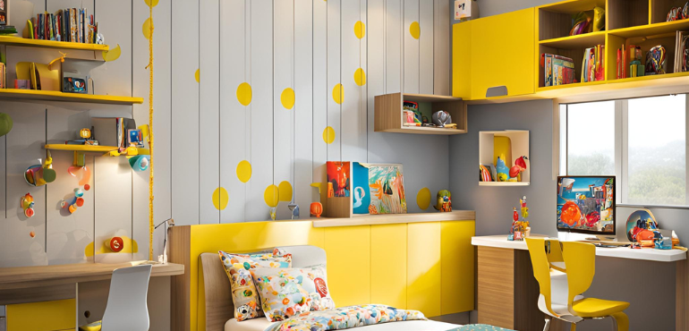 Best Kids Bedroom Designs In Hyderabad to Create a Fun and Functional Space